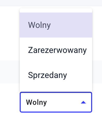 Ikony statusów lokali