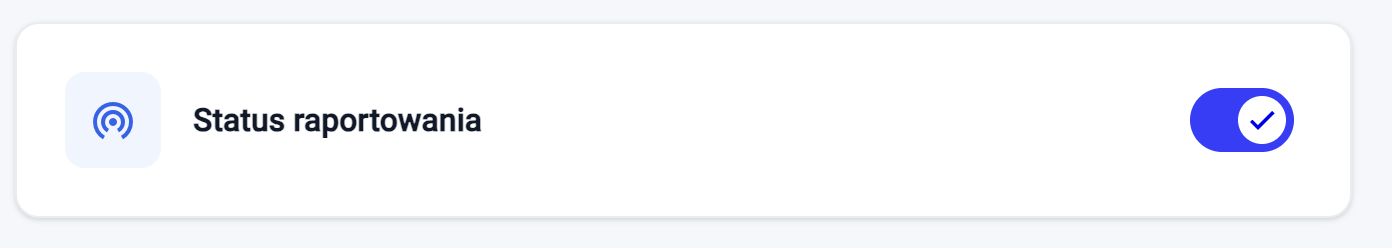 Przełącznik raportowania